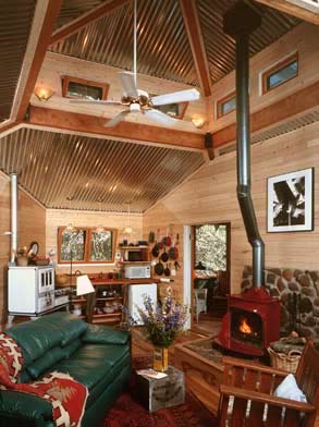 julian cabin interior
