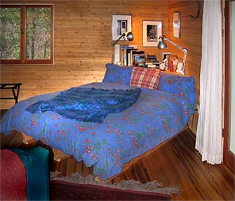 julian, ca  cabin king size bed
